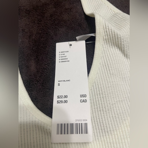 NWT Off White Urban Outfitters halter tank Wmn Size XS - Picture 3 of 4